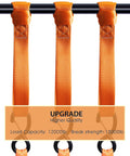 Soft Loops Tie Down Straps 4 Pack 12,000 Lbs Max Strength 18 Inch By 1.7 Inch Heavy Duty Motorcycle Tie Downs For Use With Ratchet Straps