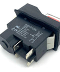 Heavy Duty 4 Pin Electromagnetic Switch 120V 16A Amps Plug And Play Start Stop Button Control for woodworking tools.