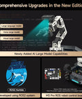 ROS2 Robot Kit With Raspberry Pi 5 16GB Mecanum Wheel Dope Setup Multimodal AI Large Model Voice Interaction Vision Recognition
