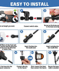 Step-by-step installation guide for the Outdoor Misting Cooling System Kit with Timer for Patio and Backyard