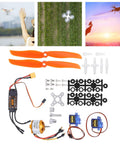 RC Plane Motor Kit With 2212 KV2200 Brushless Motor SG90 Servo And 6035 Propeller, 40A XT60T ESC Combo components displayed