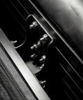 Stainless Steel Awning Mounting Brackets For Rooftop Tent Side Tracks, 1 Pair, showing close-up of installed heavy-duty side mount kit.