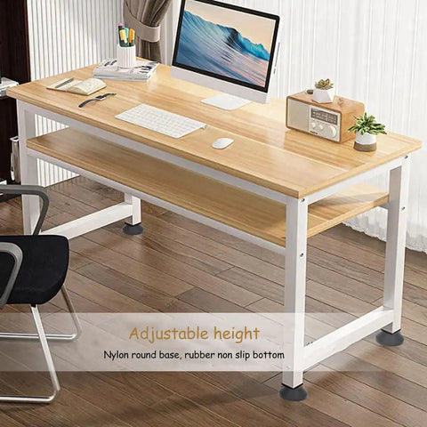 Heavy Duty Swivel Leveling Mounts With Tough Adjustable Furniture Feet Bringing Rock Solid Stability And Knocked Out Wobble Featuring Round M8 Base on desk.