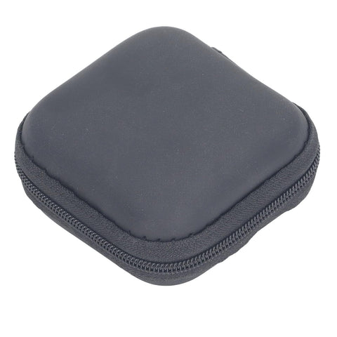 Compact black zippered case for storing the Rock Solid Brushless RC Servo With Dope Metal Gears And Badass Digital Steering.