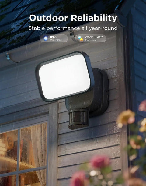 Top Tier Outdoor Wall Flood Light With Hella Bright 3000 Lumens And Vibrant Rgbww Color Changing Setup Featuring IP65 Weatherproof Housing And Snappy Pir Motion Sensor For Backyard Bashes