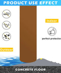 Garage Door Bottom Seal Strip Weatherproof EPDM Rubber Threshold 20 Ft Fits All Standard Doors No Adhesive Easy DIY Install
