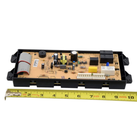 Model 5304508925 Oven Control Board Replacement for Electric Range Ovens with measuring tape for scale