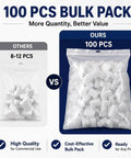 Comparison of 100 pack foam corner protectors for TV frames, photos, mirrors and picture frames vs smaller pack
