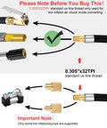 Diagram with 20 Inch Tire Inflator Hose Adapter With Lock On Air Chuck For Presta And Schrader Valves Converting