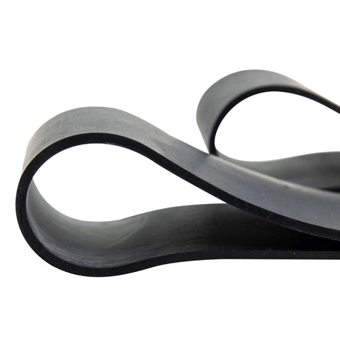 Close-up of Heavy Duty Rubber Fire Helmet Bands Pack Of 3, showing the versatile strap system in black rubber material.