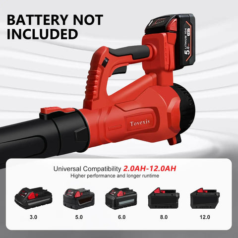 Powerful Cordless Leaf Blower That Runs On Your M18 Battery, 580 CFM, 6 Speed Brushless Handheld Tool, No Battery Included