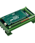 DIN Rail Mount Pinout Breakout Terminal Block Module For Arduino Mega 2560 R3 And Due, green industrial wiring hub
