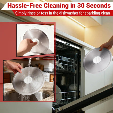 Hassle-free cleaning of the 6.7 inches removable stainless steel blade of Foldable Electric Meat Slicer For Home.
