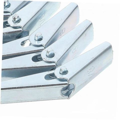 Heavy Duty Drywall Toggle Bolts Kit With Wing Nut Anchors For Oven And Microwave Mounts, 60 Piece set, zinc plated steel