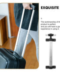 Telescopic Luggage Handle Replacement Set Made Of Aluminum Alloy, Durable Pull Handle For Suitcases, Easy Operation, Lightweight Travel Accessory For Outdoor Trips And Short Getaways, aluminum suitcase handle on luggage