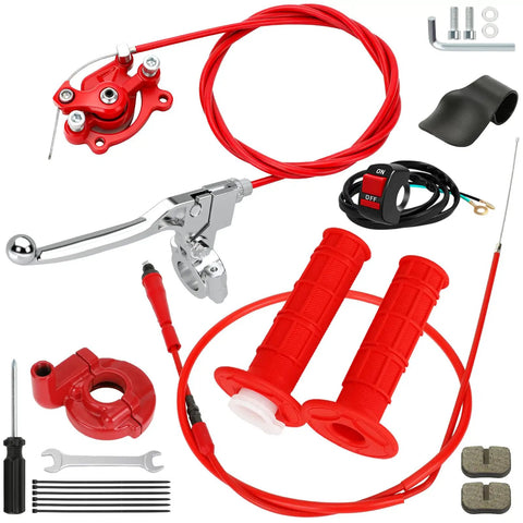 80cc Mini Bike Throttle & Brake Kit For Mega Moto ✓