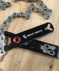 Pack Pliers Bicycle Multi Tool With Master Link Pliers, Tire Levers, Valve Core Remover And Valve Stem Nut Wrench for chain repair.