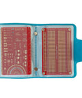 Pack Of 3 PCB Ruler And SMD Component Reference Measuring Tool With Resistor Capacitor IC Stencil For Electronics Engineers