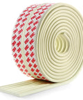 Ultimate Baby Proofing Edge Guards With Quick Stick Tape Extra Wide Soft Foam Corners in a 16.4ft roll with adhesive backing.