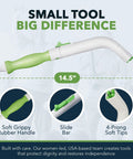 Multipurpose Toilet Wiping Aid 14.5 Inch Long Handle For Women And Men Toilet Paper Extender And Assist Tool Ideal For Elderly