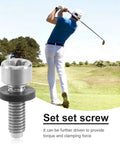 4Pc Beefy Golf Driver Screw Bolts Set Compatible With Taylormade M3 M4 M5 M6 SIM SIM 2 Stealth 2 Qi10 adapter sleeve
