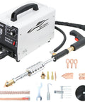1.8KW Stud Welder Dent Repair Kit 110V Spot Welder With Slide Hammer And 7 Adjustable Modes Heavy Duty Auto Body Dent Puller Tools