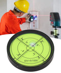 60mm Metal for spirit Level 1-3 Degree Range Green 60mm Metal(D) shown with a green level vial for precise alignment.