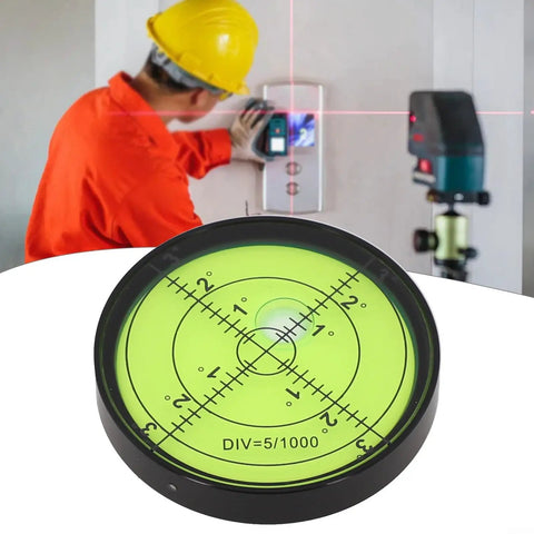 60mm Metal for spirit Level 1-3 Degree Range Green 60mm Metal(D) shown with a green level vial for precise alignment.