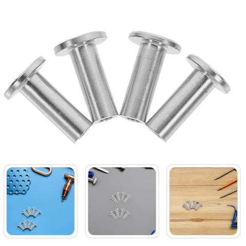 Stainless Steel Cable Railing Protector Sleeves Kit Fits 3/16 Inch Wire Rope Sturdy Weather Resistant Sleeves For Wood Posts Decking Projects That Hold Up And Look Super Cool. four stainless steel sleeves for 3/16 inch cable railing posts