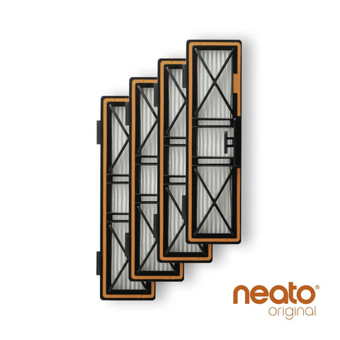 4 Pack True HEPA Filters For D4 Through D10 Robot Vacuums Max Performance Captures 99.97 Percent Allergens And 0.3 Micron Dust