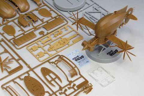 Laputa Castle in the Sky Tiger Moth Non Scale Plastic Model Kit With Unpainted Assembly Parts And 1 To 20 Scale Accessories