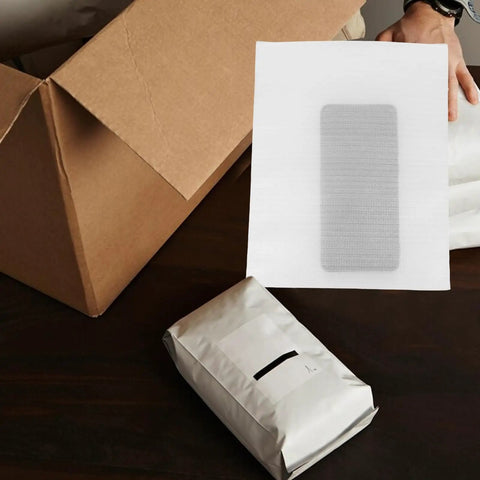 100 Pcs White EPE Foam Pouches Lightweight Shockproof Packing Bags For Electronics And Fragile Items Protective Wrapping