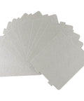 Mica Waveguide Cover Plate For Microwave Ovens, Heat Insulation And High Temperature Resistance, 9.9 X 10.8 Cm sheets in pack of 10