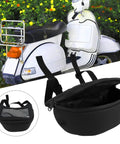 Cool Motorcycle Handlebar Bag With 2 Liters Storage And Phone Window For MTB E-bike Waterproof Tool Kit Rides Daily Commutes Black, black