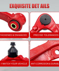 Chevy Front Lower Control Arms For 2007 2013 Silverado 1500 Suburban 1500 Avalanche Tahoe GMC Sierra 1500 Yukon XL 1500 Yukon Cadillac Escalade Ext Esv 2 Piece Set Driver And Passenger Side Replacement, cast iron detail close-up