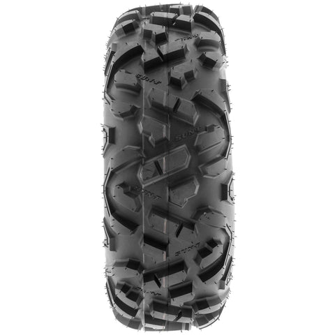 All Terrain ATV UTV Tires 145 70 6 6 Ply A051 Power II Pair Of Two, front view, showcasing rugged tread design
