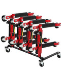 Heavy Duty Car Dolly Storage Rack With 360 Degree Swivel Casters And Four Wheel Dolly Holder for garage or auto shop setup