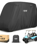 Heavy Duty Golf Cart Cover That’s Tough As Nails Fits 2 4 Or 4 Plus 2 Passenger Carts All Weather Waterproof Windproof 420D Oxford
