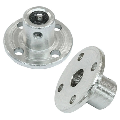 6mm Flange Shaft Coupling Connector Rigid Flange Coupler For DIY RC Model Motors Premium Electroplated Iron Build
