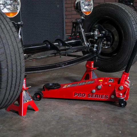 Heavy Duty Hydraulic Low Profile Floor Jack With Dual Piston Quick Lift Pump And 3.5 Ton 7000 Lb Capacity Built For Zero Sweat Daily Garage Work