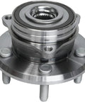 Close-up of wheel bearing hub from AWD Front CV Axles and Wheel Bearing Hubs Kit For Jeep Grand Cherokee 2011-2021 And Dodge Durango 2011-2022