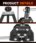 All In One Roller Chain Tool Kit With Puller, Holder And Breaker Cutter for Bikes and Motorcycles, ANSI 25-60 close-up