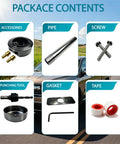 Diesel Truck Fuel Tank Sump Kit With Integrated Return And Hole Saw Includes Half Inch Fittings Seamless Install Package Contents