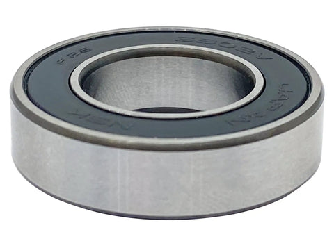 Heavy Duty Deep Groove Ball Bearing Duo 6902 VV Double Rubber Sealed Single Row 15 X 28 X 7 Mm showing pressed steel cage design.