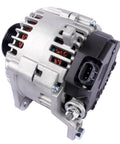 130A 110A High Output Alternator Replacement showing front angle with metal casing and electrical connections, fits Infiniti QX56 2008-2010.