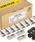 Ball Spring T Slot Nut For 4040 Aluminum Extrusion M8 Ball Loaded Elastic T Nut Set 100 Pcs with box and extrusions