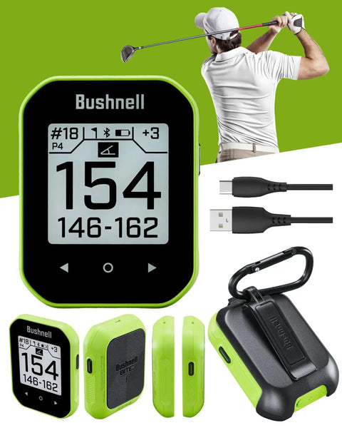 Phantom 3 Slope GPS Golf Rangefinder With Dope Slope Technology, Easy Touchscreen Display, USB-C cable, and accessories