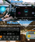 7 Inch Double Din Car Stereo With Wireless CarPlay And Wireless Android Auto Full HD Touchscreen Receiver and features.