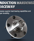 Front Wheel Bearing And Hub Assembly Pair For 2000 To 2008 Nissan Maxima, 2002 To 2006 Nissan Altima