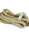 Endless Round Lifting Sling 12 Foot Polyester USA Made With 10600 Lb Vertical 8500 Lb Choker And 21200 Lb Basket Rating Double Ply Cover Tan Rigging Sling For Heavy Lifts